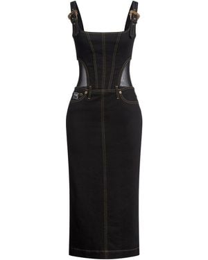 Versace Jeans Couture Midi Dress - Black