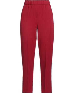 Marella Pants Polyester, Elastane - Red