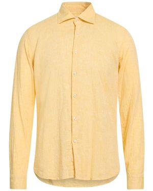 Manuel Ritz Shirt Linen, Cotton - Yellow