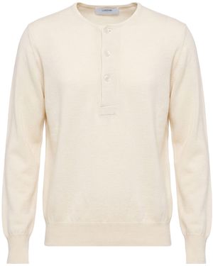 Lardini Pullover - Weiß
