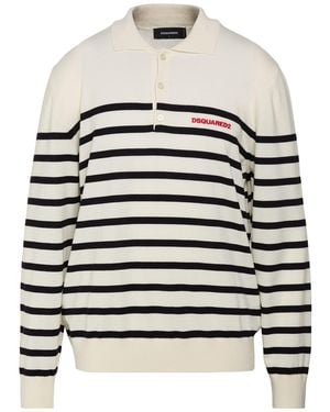 DSquared² Sweater Wool - White