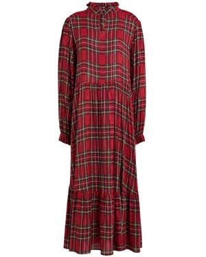 Shirtaporter Midi-Kleid - Rot