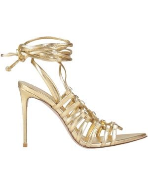 Le Silla Sandals Leather - Metallic