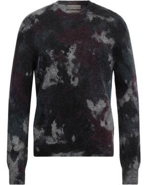 Original Vintage Style Lead Jumper Baby Alpaca Wool, Polyamide, Wool - Black