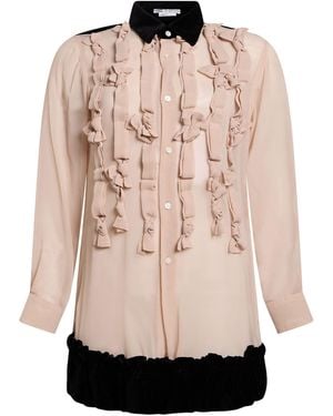 Comme des Garçons Shirt Polyester, Cotton - Pink