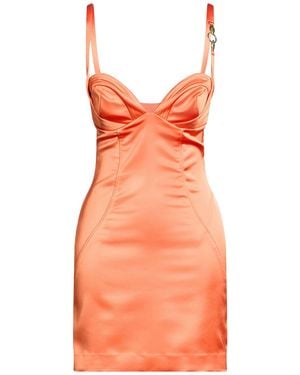 Just Cavalli Mini Dress Polyester, Elastane - Orange