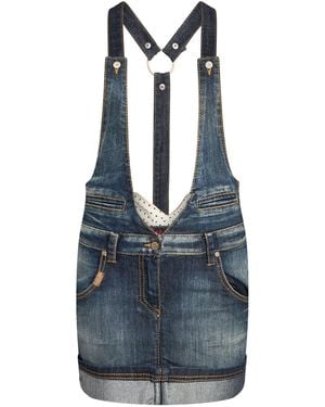 Frankie Morello Overalls Cotton, Polyester - Blue