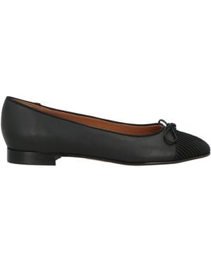 Voltan Ballet Flats Leather - Black