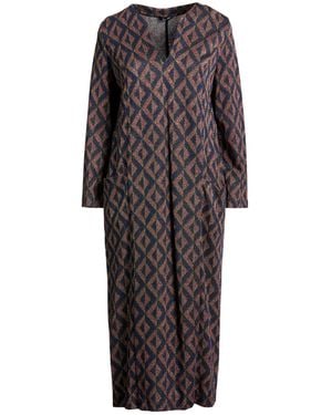 Hanita Midi Dress Viscose, Nylon, Polyester, Elastane - Blue