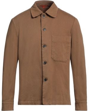 Barena Camel Shirt Cotton, Elastane - Brown