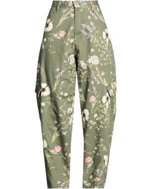 Please Jeans Cotton, Elastane - Green