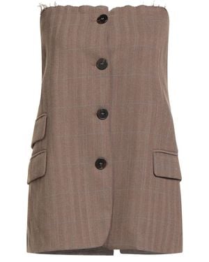 WEILI ZHENG Top - Brown