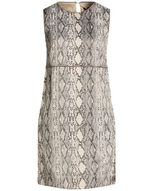 Max Mara Mini Dress Polyester - Gray