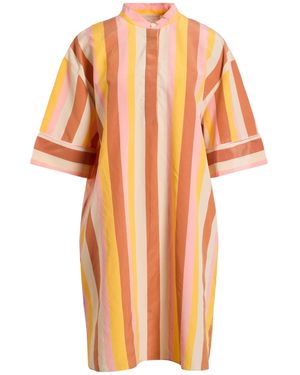Drumohr Mini Dress Silk, Polyamide - Orange