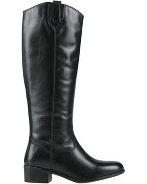 H Hosis Boot Calfskin - Black