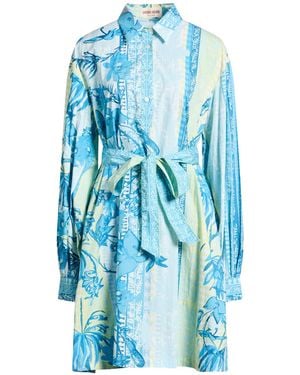 Emporio Sirenuse Mini Dress Cotton - Blue