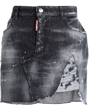 DSquared² Denim Skirt - Grey