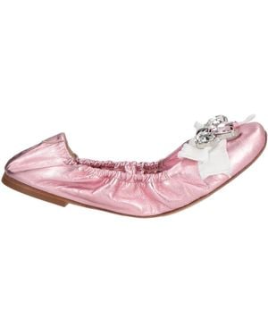 Casadei Ballet Flats - Pink
