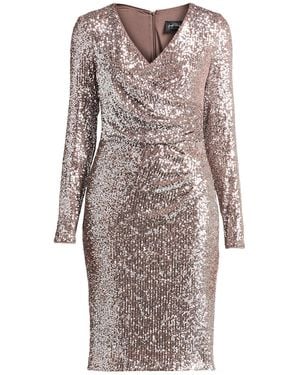 Joseph Ribkoff Midi Dress - Metallic