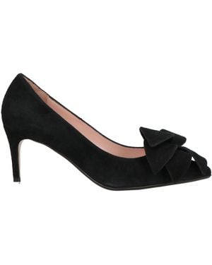 Anna F. Pumps Leather - Black