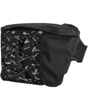 MSGM Belt Bag Textile Fibers - Black