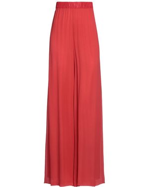 Pierantonio Gaspari Trousers Polyester, Viscose - Red