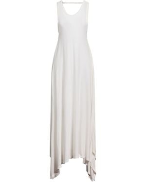 Isabel Benenato Maxi Dress Modal - White