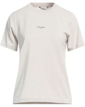 Holzweiler Light T-Shirt Recycled Polyamide, Linen - White