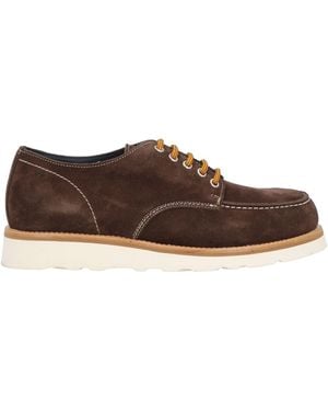 Seboy's Lace-Up Shoes Leather - Brown