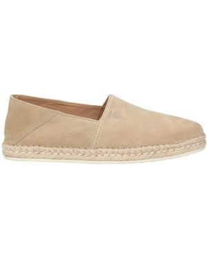 Tod's Espadrilles Leather - Natural