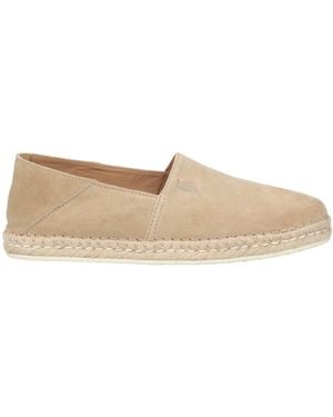Tod's Espadrilles Leather - Natural