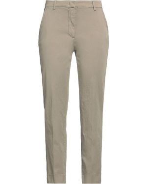 Bruno Manetti Pants Cotton, Elastomultiester, Elastane - Gray