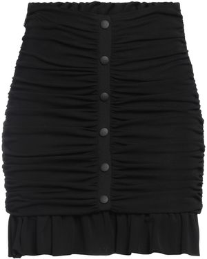 MSGM Mini Skirt Viscose - Black
