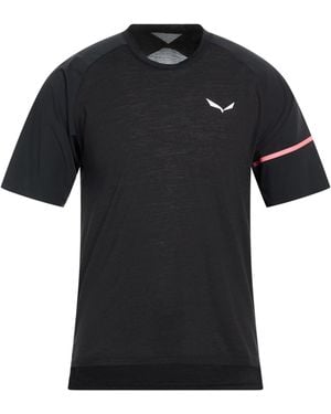 Salewa T-Shirts - Black