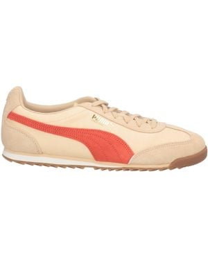 PUMA Sand Sneakers Cowhide, Textile Fibers - Pink