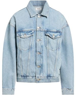 Agolde Denim Outerwear Recycled Cotton - Blue