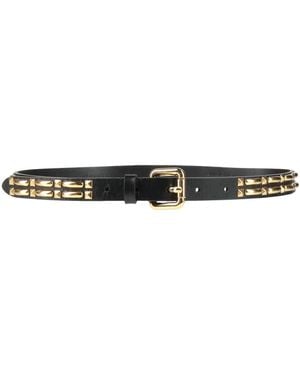 Alberta Ferretti Belt Leather - White