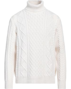 Kiton Rollkragenpullover - Weiß