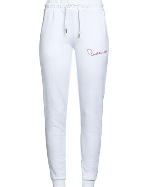 Roberto Cavalli Pants Cotton, Polyester - White