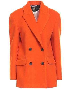 Il Cappottino Coat Virgin Wool - Orange