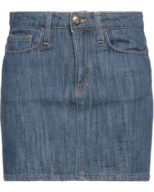 Shaft Denim Skirt Cotton, Elastane - Blue