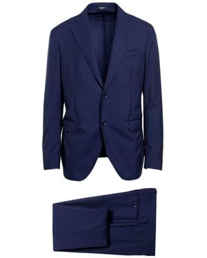 BRERAS Milano Suit Wool - Blue