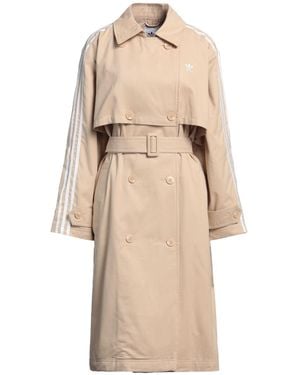 adidas Originals Overcoat & Trench Coat - Natural