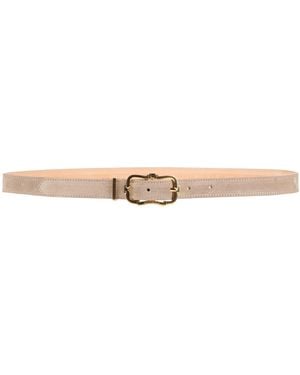 Agnona Belt - White