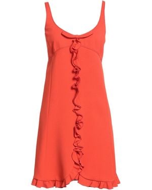 Giambattista Valli Mini Dress Viscose, Elastane, Silk - Red