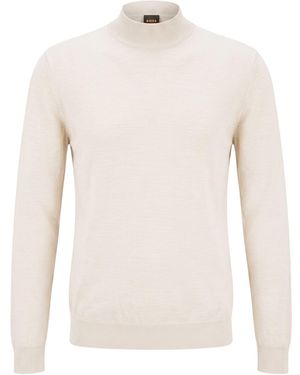 Daniele Fiesoli Turtleneck Merino Wool - White
