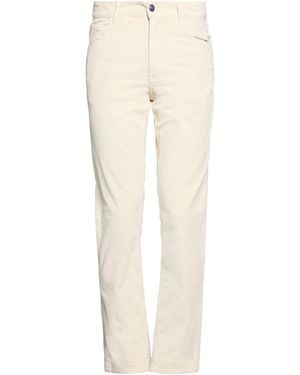 40weft Cream Pants Cotton, Lyocell, Elastane - Natural