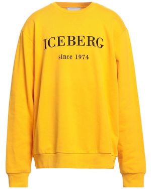 Iceberg Sweatshirt Cotton, Polyester - Yellow