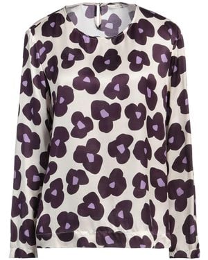 Xacus Ivory Top Viscose, Silk - White
