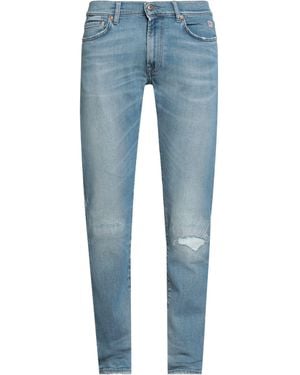 Roy Rogers Jeans Cotton, Elastane - Blue